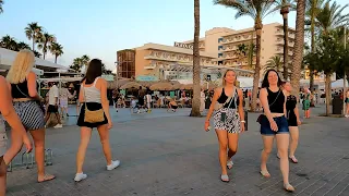 🇪🇦MALLORCA, Playa de Palma Arenal, Can Pastilla | Evening walk | SPAIN 2023  , 4K