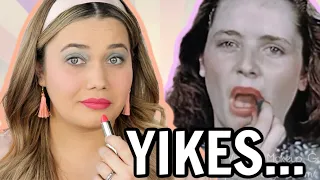 I Tried Following 1950's VINTAGE Makeup Tutorials.. It Gets WEIRD!