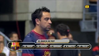 Barcelona vs Barcelon ( Pep vs Tito) in futsal