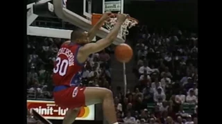 Clarence Weatherspoon - 1993 NBA Slam Dunk Contest (Runner-Up)