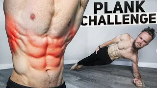 Perfect V-Cut ABS and OBLIQUES Workout (Crazy 5 Min Plank Challenge)