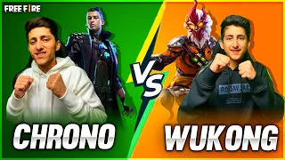 Chrono Vs Wukong Best Clash Squad Battle As Gaming Challenge Little Brother 😂 - Garena Free Fire