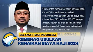 Kemenag Usulkan Kenaikan Biaya Haji 2024 Sebesar 14,59 Juta Rupiah