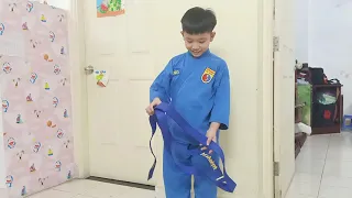 Hướng dẫn cách thắt đai môn võ Vovinam