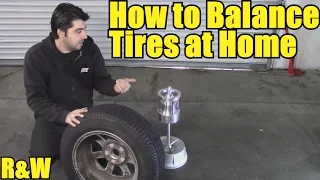 How to Balance a Tire Yourself - Using  a Bubble Balancer by Harbor Freight