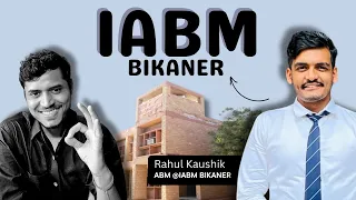 IABM BIKANER | AGRIBUSINESS MANAGEMENT | Admission 2024 | Fees | Placements | Collage Review