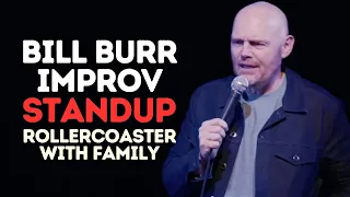 Bill Burr And His Family Go to Universal Studios (Hilarious IMPROV)