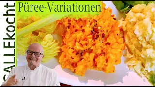 5 freche Püree Variationen. Kartoffelpüree mal anders. Einfache Rezepte