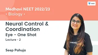 Neural Control & Coordination | Eye - One Shot | L2 | Medhavi NEET 2022/23 | Seep Pahuja