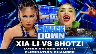 Xia Li vs Shotzi | Smackdown WWE 2k24