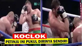 Alamak.. Salah Sasaran‼️ Kocak..Petinju ini PUKUL Dirinya Sendiri