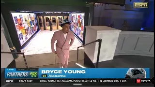 Carolina Panthers Select Bryce young at #1 Overall!!!