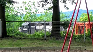 GP38-2 NS 5357 leads Solo in Notch 8 on an Eastbound Work Train in Sewickley, PA - 7/14/2019