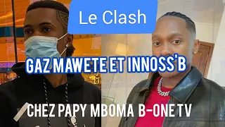 Bagarre Gaz Mawete et Innoss'b sur B-on TV chez Papy Mboma,Gaz Mawete s'explique...