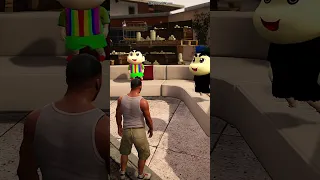 GTA 5. Franklin Poor To Rich Life Shinchan Pinchan In GTA 5 #gta5mods #shorts #gaming