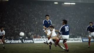 Bryan Robson vs Yugoslavia | England qualify to Euros 1988