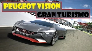 Peugeot Vision Gran Turismo, as free update for the popular Gran Turismo 6 game