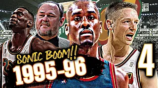 1995-1996 Seattle SuperSonics: Sonic Boom! The Glory Years  | Gary Payton | Shawn Kemp [#4]