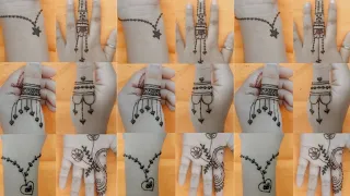 Top 6 Unique Mehndi Tattoos 👆 Best Henna Tattoo 🌺 #mehndi #tattoo #youtubeshorts