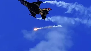 Ordu Airshow 2022 - Beyond the Limits of the F-16 - SoloTURK