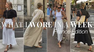 WHAT I WORE IN A WEEK (SOUTH OF FRANCE EDITION)