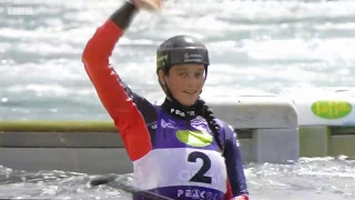 Mallory Franklin World K1 and C1 Slalom Champion Lee Valley 2019