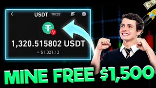 $1500 FREE USDT ● Withdraw Anytime ● Free USDT Mining Site 2024 no investment (Educational)