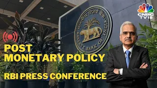 LIVE | RBI MPC LIVE | Post Monetary Policy Press Conference By RBI Governor Shaktikanta Das LIVE