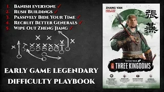 [Outdated] Zhang Yan Early Game Legendary Difficulty Playbook - Total War: Three Kingdoms