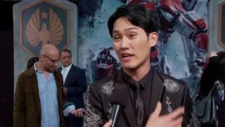 Pacific Rim Uprising LA Premiere - Itw Wesley Wong (official video)