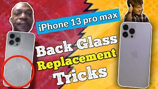 iPhone 13 pro max Back Glass Replacement DETAILED