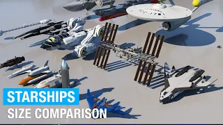 Starship Size Comparison 2021