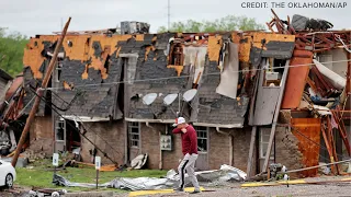 Deadly tornadoes rip through Oklahoma