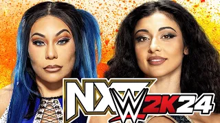 ARIANNA GRACE VS MICHIN NXT MATCH IN WWE 2K24 #wwe2k24 #wwe2k24gameplay #wwe #gameplay #gaming