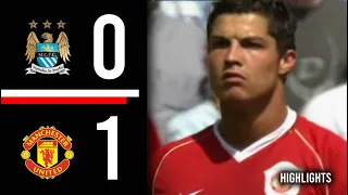 Manchester City v Manchester United | Highlights | 2006/2007