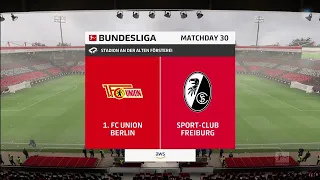 FIFA 23 | FC Union Berlin vs SC Freiburg - Stadion An Der Alten Försterei | Gameplay