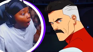 Invincible Episode 1 Reaction | Omni man vs guardians of the globe reaction