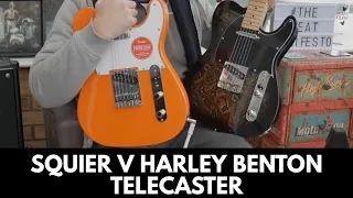 TELECASTER COMPARISON Squier Affinity Vs Harley Benton TE 70