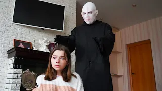 VOLDEMORT EN LA VIDA REAL! 👺 La Dama Blanca Perkhta quiere salvarnos?