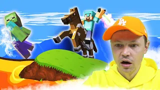 Потеряли весь инвентарь в лаве в Minecraft