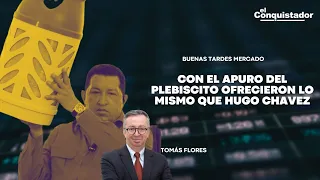 Con el APURO del plebiscito ofrecieron LO MISMO que Hugo Chavez | Buenas Tardes Mercado