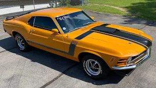 Test Drive 1970 Fastback Mustang SOLD $41,900 Maple Motors #2124