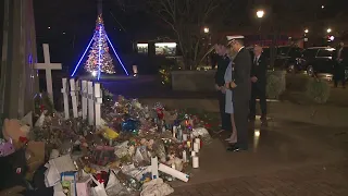 First Lady Jill Biden visits site of memorial in Waukesha | FOX6 News Milwaukee