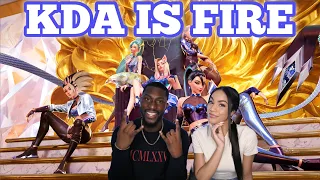 K/DA - MORE ft. Madison Beer, (G)I-DLE, Lexie Liu, Jaira Burns, Seraphine (Official Video) REACTION