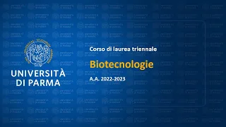 CdL Triennale in Biotecnologie