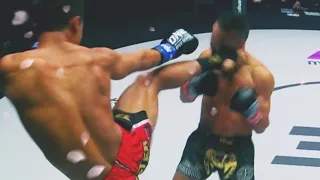 SlowMo : Superbon's High Kick KO @One Championship #shorts