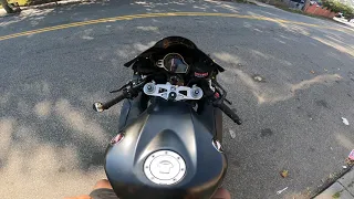 POV First Ride On A 1000cc Motorcycle! | Honda CBR1000rr