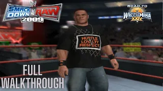 John Cena's Road to Wrestlemania [WWE Smackdown vs Raw 2009] [Full Walkthrough] (PS2) (1080p)
