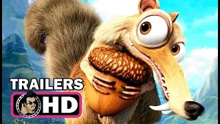 ICE AGE 1-5 All Scrat Movie Clips & Trailers (2002 - 2016)