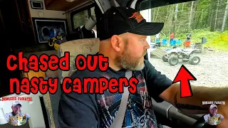 Campsite STOLEN ~ Harassed & Chased Away ~ Very Uncomfortable